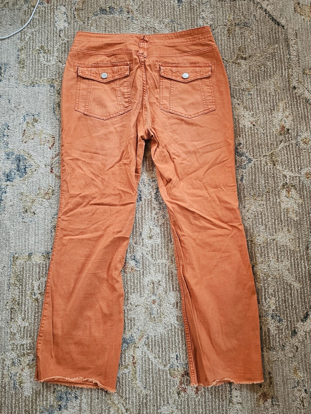 Anthropologie Pilcro Utility Pants Sz 27 With 27" Inseam